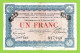 FRANCE / AUXERRE / 1 FRANC / 8 Janvier 1920 / N° 017948 / SERIE  150 - Cámara De Comercio