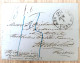 Folded Letter Outer Shee - New York To Stackholm, Sweden - 1 June 1858 - …-1845 Préphilatélie