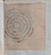 MAURITIUS / MAURICE - N°5A  Sur Fragment De LETTRE (1859) 1p Vermillon - Maurice (...-1967)