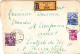 HISTORICAL DOCUMENTS  REGISTERED   COVERS NICE FRANKING 1935 COSTA RICA - Costa Rica