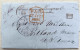 Folded Letter  - Antwerper - Belgium - To Portland - Maine - 15 July 1855 - Otros & Sin Clasificación