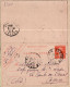 9087 /⭐ Carte-Lettre Modèle 520 Arcachon 19.12.1915 à ARNOUD Sage Femme 1er Classe La Combes Des Dames Cpaww1 - Cartes-lettres