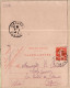9089 /⭐ Carte-Lettre Modèle 515 Arcachon 04.03.1916 à ARNOUD Sage Femme 1er Classe La Combes Des Dames Cpaww1 - Cartes-lettres