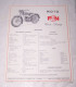 ANCIENNE PUB MOTO MOTOS FN 200 Cc STANDARD LUXE, 125 Cc 2 TEMPS, FABRIQUE NATIONALE D'ARMES, HERSTAL LEZ LIEGE - Moto