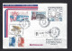 Courrier Philatélique Recommandé Pour La France. En Affranchissement Composé Du1-16-1987- 975 St Pierre Et Miquelon. TB - Storia Postale