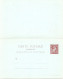 MONACO - MONTE CARLO - Entier Postal -- Carte-Postale - 10 C. Brun Sur Bleu Avec Réponse Payée (1891) Prince Charles III - Entiers Postaux