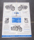 ANCIEN DEPLIANT PUB MOTO MOTOS FN XIII, LUXE, STANDARD, SIDECAR, FABRIQUE NATIONALE D'ARMES, HERSTAL LEZ LIEGE - Motorräder