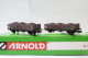 Arnold - 2 WAGONS TOMBEREAUX TTouw Charbon SNCF ép. III Réf. HN6492 Neuf NBO N 1/160 - Goods Waggons (wagons)