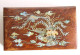 JAPON MAGNIFIQUE COFFRET BOITE ECRIN En BOIS INCRUSTATION DE NACRE OISEAU 14x8x5cm / ART DECORATIF ANTIQUE (0603.11b) - Arte Asiatica