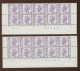 5 Fr Service Dienst. 2 Dates Différentes En Bandes De 10 Ex.  Gewoon Papier Ordinaire - 1970-1980 Elström