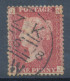 GB QV LE 1d Red-brown Pl.134 (NJ) Superb Used With NPB CDS Single Circle „S.W.“ (LONDON), ...6.1878 - Used Stamps