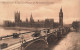 ROYAUME-UNI - Westminster Bridge And Houses Of Parliament - London - Vue Sur Le Pont - Carte Postale Ancienne - Houses Of Parliament