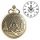 Montre Gousset NEUVE - Franc-maçon Masonic Freemason (Réf 2) - Horloge: Zakhorloge