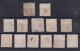 LOT DE TIMBRES OBLITERES ANNEES 1875/1892. INTERESSANT - Used Stamps