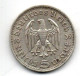 Deutsches Reich - 5 Mark - 1935 - D - Silber - Hindenburg - 5 Reichsmark