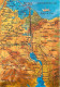 Egypte - Carte Géographique - Carte Neuve - CPM - Voir Scans Recto-Verso - Sonstige & Ohne Zuordnung