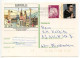 Germany, West 1980's Uprated 50pf. NAPOSTA '81 / Albertus Magnus Postal Card; Wiesbaden Slogan Cancel - Illustrated Postcards - Used