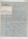 Paris 1946 Lettre Pierre Laborie Roger Bazin - Non Classés