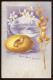 BUDAPEST 1900. Litho Húsvéti Képeslap, 4*1f Tolnára Küldve - Briefe U. Dokumente