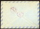 BUDAPEST 1960. Érdekes Expressz Ajánlott  Légi Levél Az USA-ba 8.40Ft - Cartas & Documentos