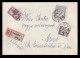 SZOMBATHELY 1925. I. Infláció. Ajánlott Levél Romániába Küldve - Cartas & Documentos