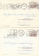 Poland Envelope (1049) Set4: Used Ck 43 S.66.VIII+69.I+69.IX+70.I. Warsaw Poniatowski Bridge (postal Circulation) - Stamped Stationery