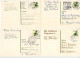 Germany, West 1976 8 Used 40pf. Electrical Safety Postal Cards; Mix Of Postmarks & Slogan Cancels - Postkaarten - Gebruikt