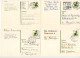 Germany, West 1976 8 Used 40pf. Electrical Safety Postal Cards; Mix Of Postmarks & Slogan Cancels - Postcards - Used