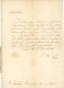 Eötvös József Báró (1813-1871) Vallás- és Közoktatásügyi Miniszter által Saját Kezűleg Aláírt, Hivatalos Irat. A Sellyei - Documenti Storici