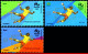 Ref. BR-OLYM-E20 BRAZIL 2015 - OLYMPIC GAMES, RIO 2016,HANDBALL, STAMPS OF 2ND & 4TH SHEET, MNH, SPORTS 3V - Verano 2016: Rio De Janeiro