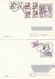 Poland Envelope (1052) Set4: Used Ck 85+86+87+88 Polish Kings (postal Circulation) - Interi Postali