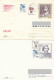 Poland Envelope (1054) Set4: Used Ck 85+86+87+88 Polish Kings (postal Circulation) - Stamped Stationery