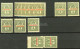 1916. SÜRGŐS Bélyeg Szép Tétel, Függőleges Pár , Fogazó Gép Ugrással - Lettres & Documents