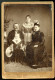 BIHARDIÓSZEG 1895. Ca. Károlyi : Család, Cabinet Fotó - Anciennes (Av. 1900)