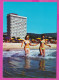 309865 / Bulgaria - Golden Sands (Varna) Black Sea Resort - Pin-Up Two Sexy Lady Woman Lesbian Hotel International 1982  - Pin-Ups