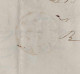 Letter Mailed On October 13th 1829 From Gent To Hornu  - Weight Indication "24" Wigtjes - 1815-1830 (Periodo Holandes)