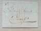Belgique - Letter From Verviers Mailed On November 21st 1829 To Brussels - Weight 16ws Wigtjes - 1815-1830 (Dutch Period)