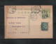 China Shanghai 1912 CIP Dragon 1c PSC W/additional Stamp Used To The USA And 1st Year Of Republic Pmk. - 1912-1949 République