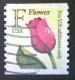 United States, Scott #2518, Used(o) Coil-color Code Stamp, 1991, Rate Change "F" Tulip , (29¢) - Used Stamps