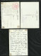 3 Cartes Postales FDC  Paris St Etienne Pontarlier N°779 Louvois Cachets J.T.  Le 15/03/1947 B/TB Voir Scans  Soldé ! ! - ....-1949