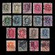 España.1922-30.Alfonso XIII.Serie Matasello Ciudades.Edifil 310-317A - Used Stamps