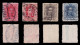 España.1922-30.Alfonso XIII.Serie Matasello Ciudades.Edifil 310-317A - Usados