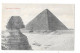 EGYPTE - CPA DOS SIMPLE - Pyramide Et Sphinx  - TOUL 4 - - Sphinx