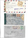 BOLIVIA - POSTAL HISTORY LOT - AIRMAIL CENSORED - Bolivia