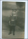 Y13980/ Schulkind Junge In Marine-Uniform  Foto AK Ca.1920  - Children's School Start