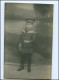 Y13980/ Schulkind Junge In Marine-Uniform  Foto AK Ca.1920  - Primero Día De Escuela