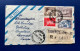 República Argentina, SOBRE CERTIFICADO A  DINAMARCA, DANMARK LANGELAND - Used Stamps