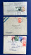 República Argentina, 3 SOBRES CIRCULADOS A DINAMARCA ("COPENHAGEN"), GERMANY (HAMBURG), HOLANDA - Used Stamps
