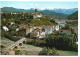 VISTA GENERAL Y CONFLUENCIA DE LOS RIOS ARA Y CINCA - AL FONDO MACIZO DEL MONTE PERDIDO.-  AINSA - HUESCA.- ( ESPAÑA ) - Huesca