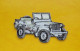 TISSU PATCH : JEEP  , DIAMETRE 9 CM , BON ETAT VOIR PHOTO . POUR TOUT RENSEIGNEMENT ME CONTACTER. REGARDEZ MES AUTRES VE - Patches